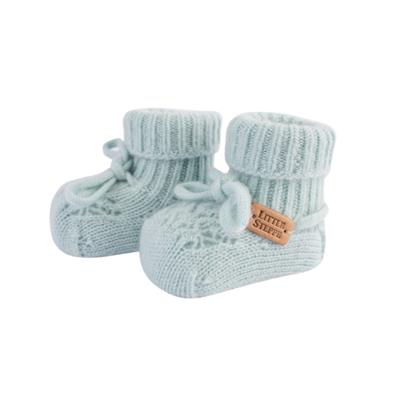 "Zuzu" Baby Cashmere Støvler (0-6 måneder)