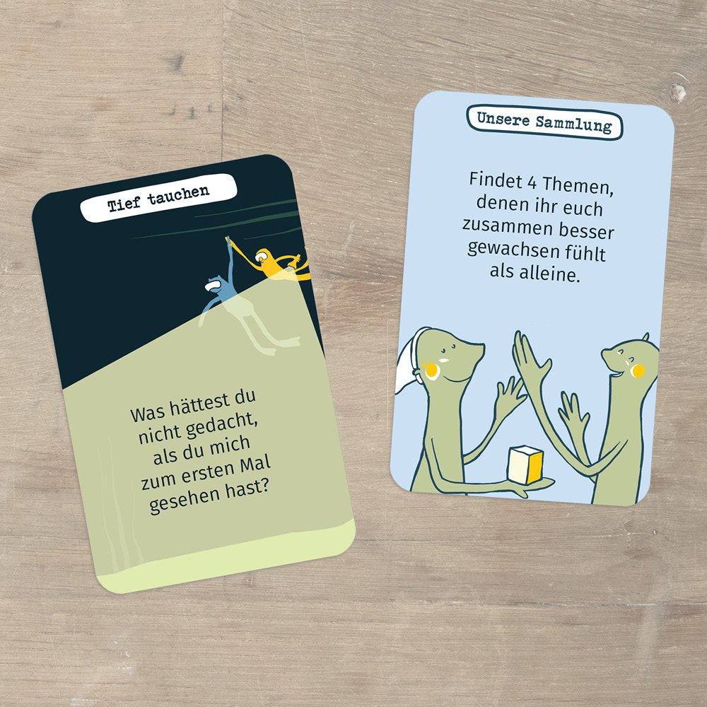 Couple Minutes Deep – Juego de tarjetas de conversación para parejas