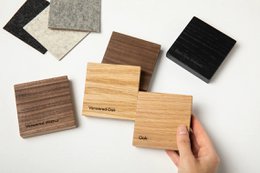 Holz- und Filztypen - Musterset
