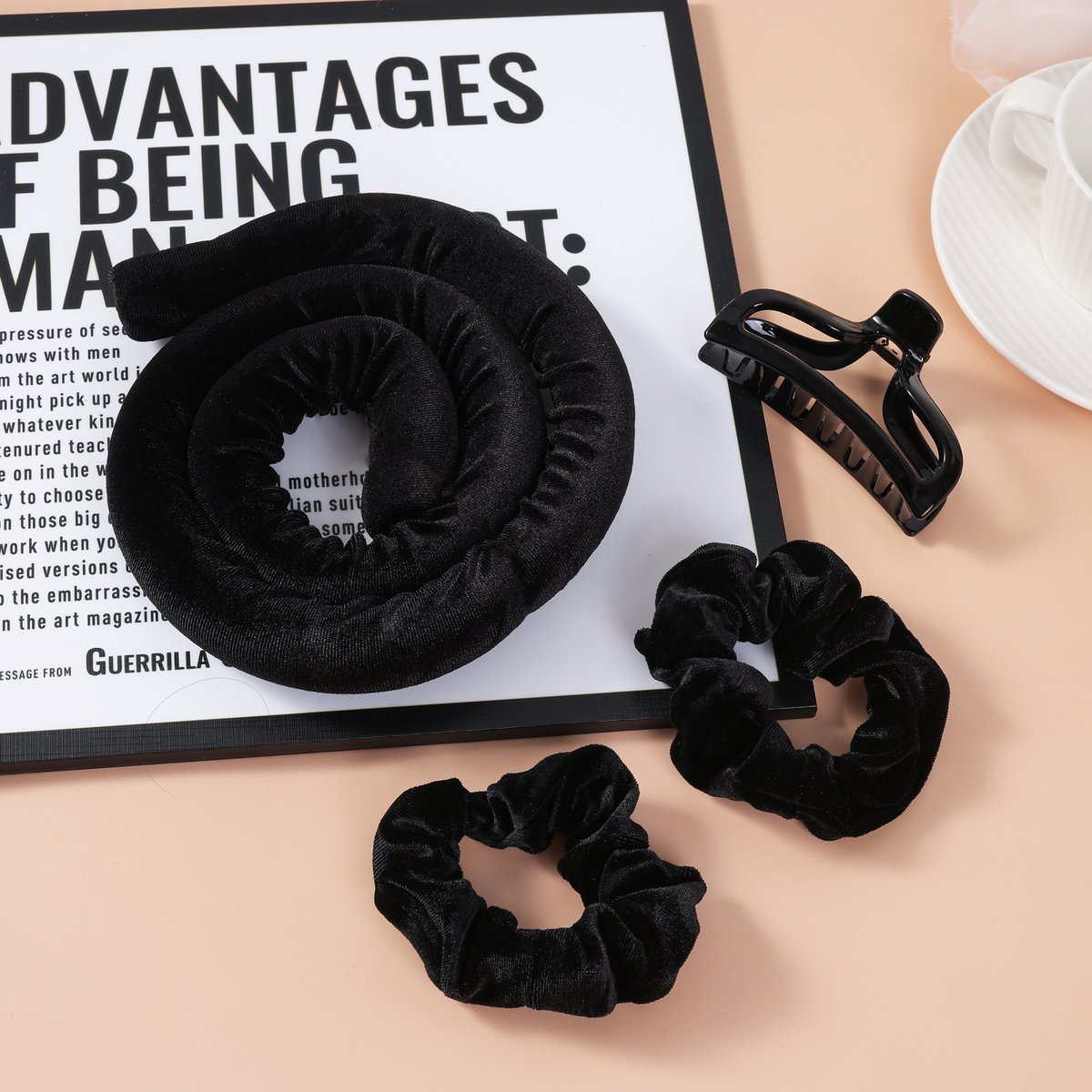 Sister Young l LISA Black – heatless hair curling set