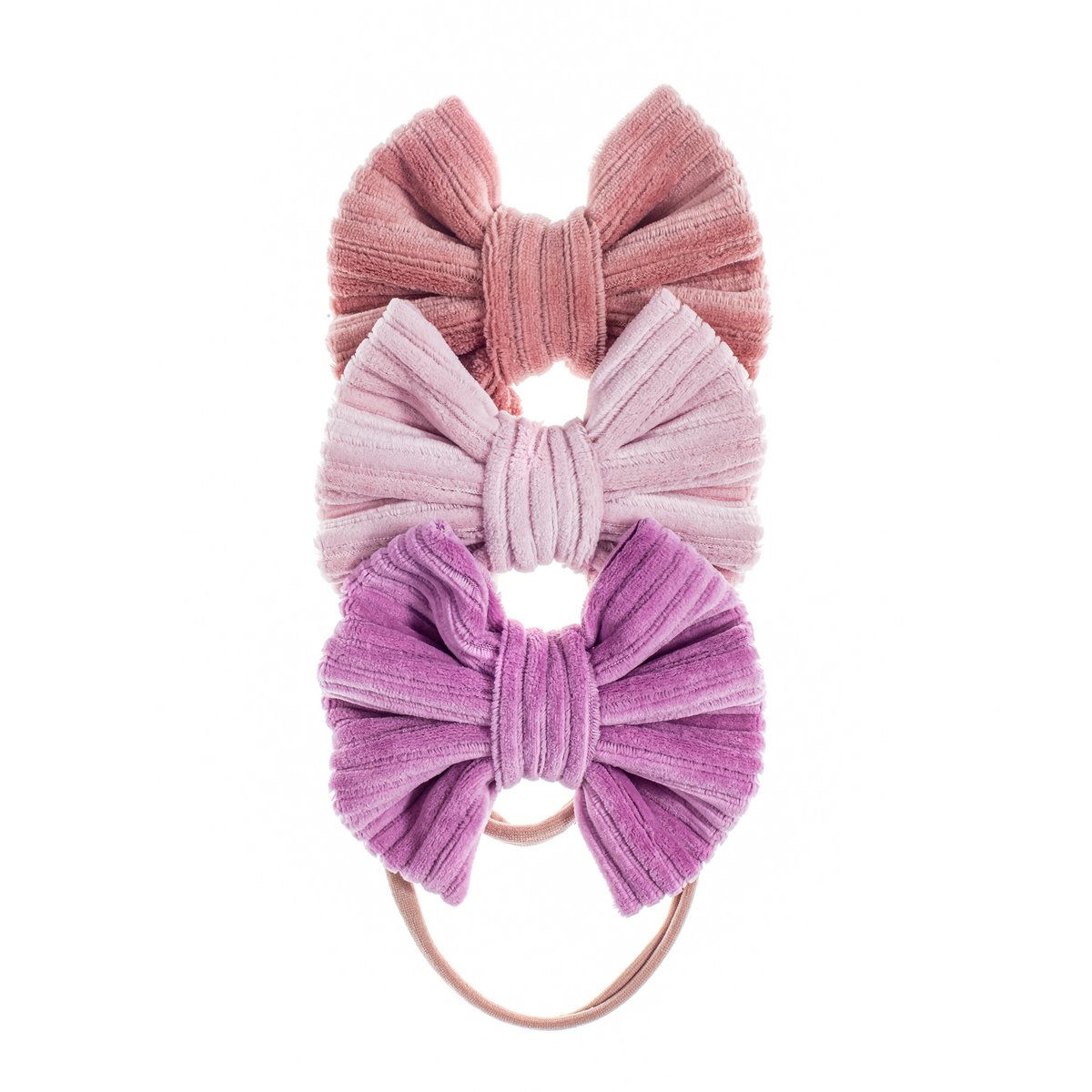 Set of 3 Karo Bows (random colors)
