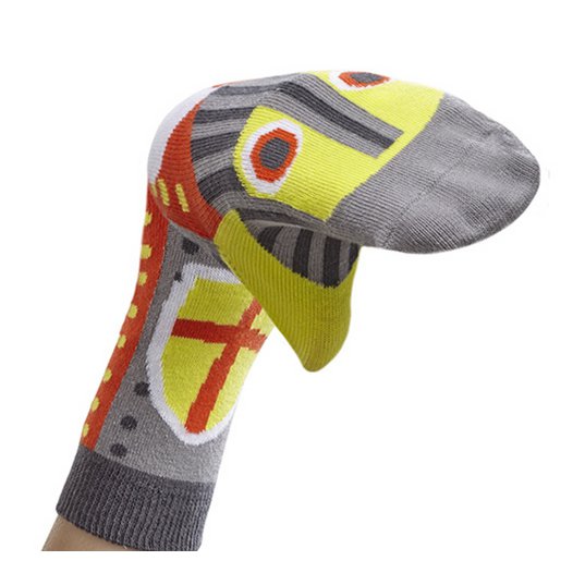 Rittersockenpuppe Kindersocke