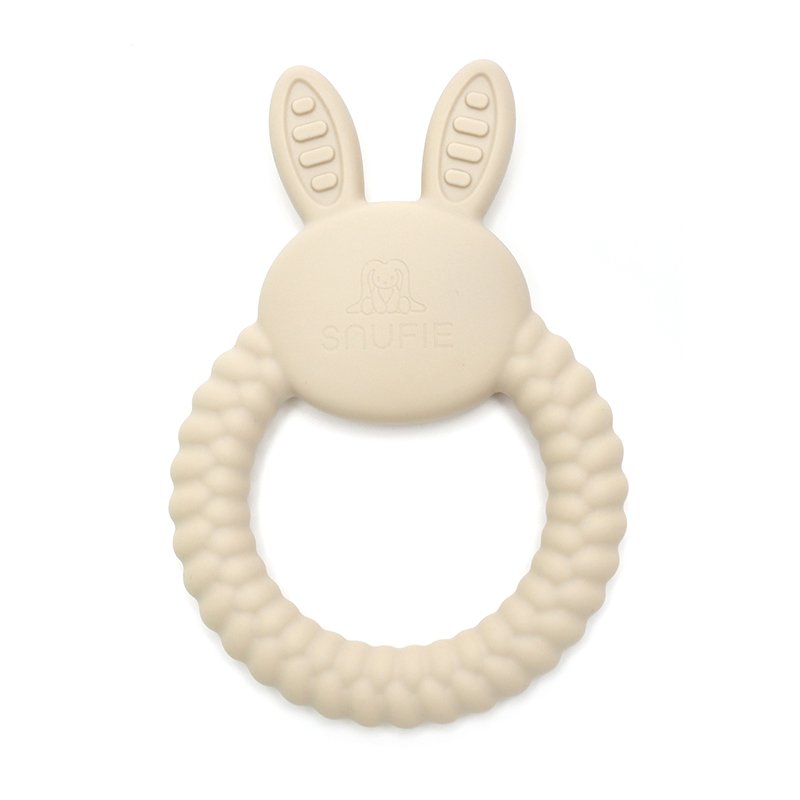 BUNNY| Soft Silicone Teething Toy | Sand
