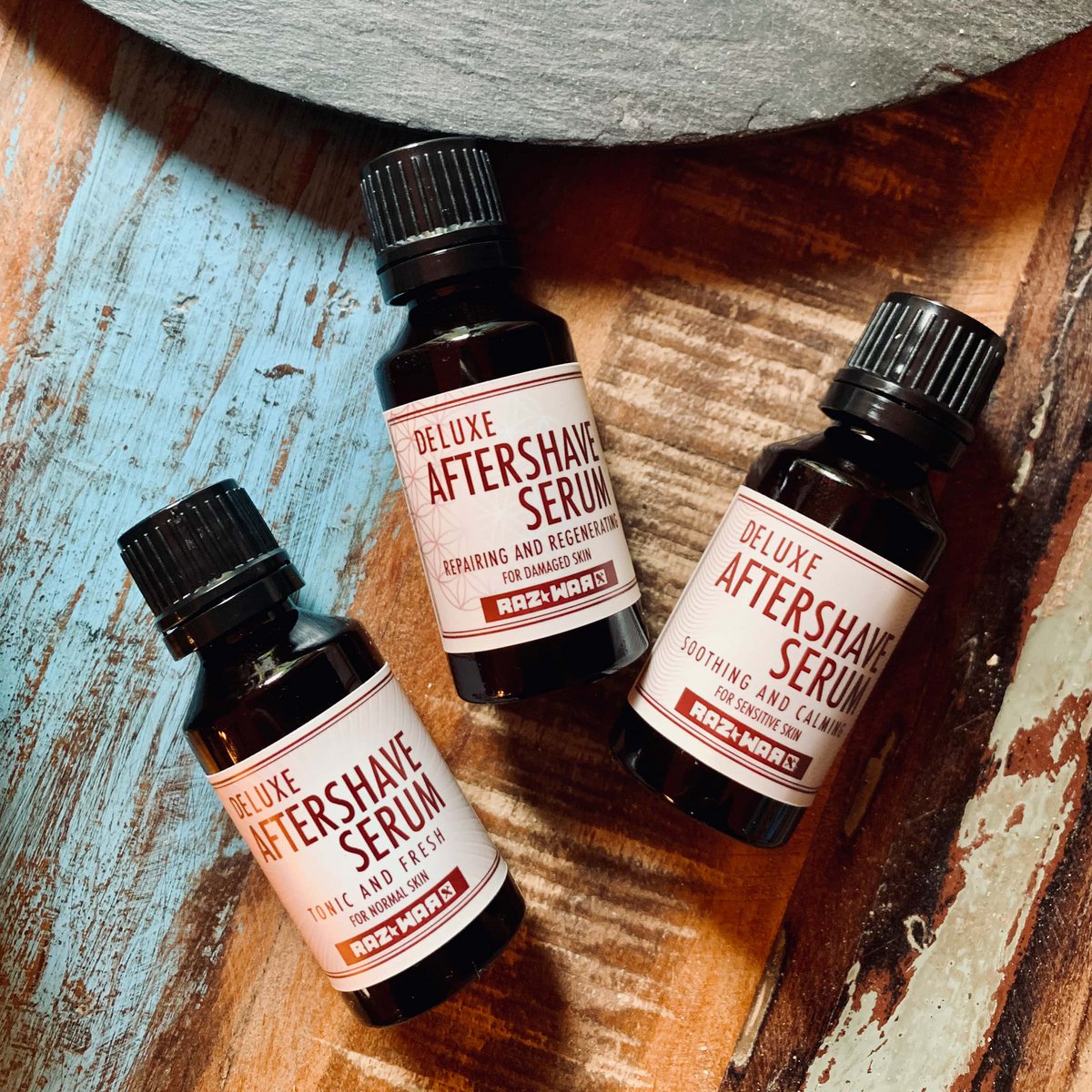 Biologisch aftershave-serum: herstellend en regenererend