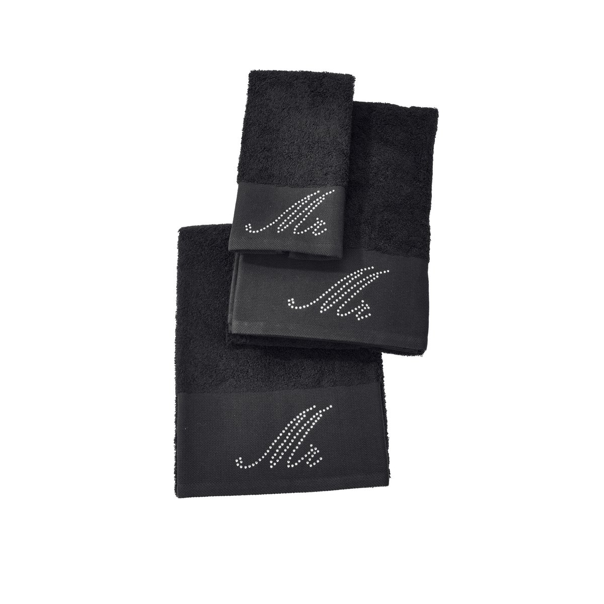 Série de serviettes BLACK LINE STONE MR