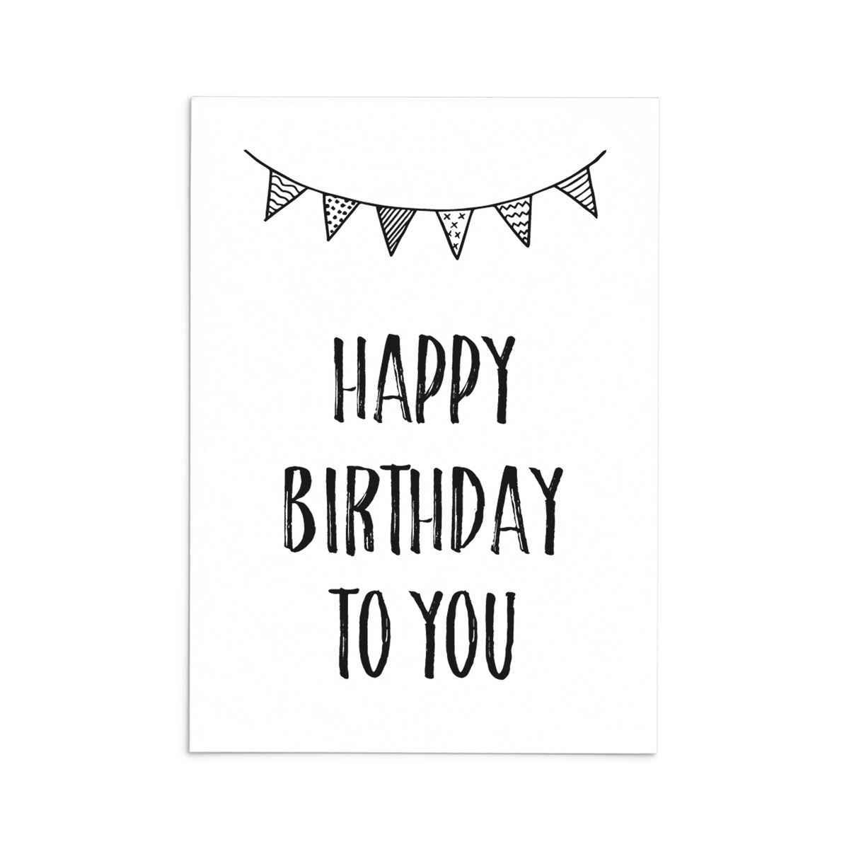 Karte - Alles Gute zum Geburtstag