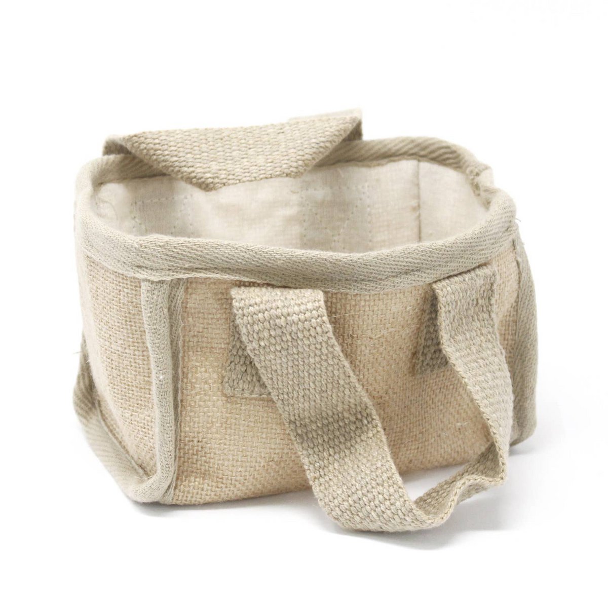 NATSB-06 - Mini Shopping Basket - 16x10x12cm - Nat