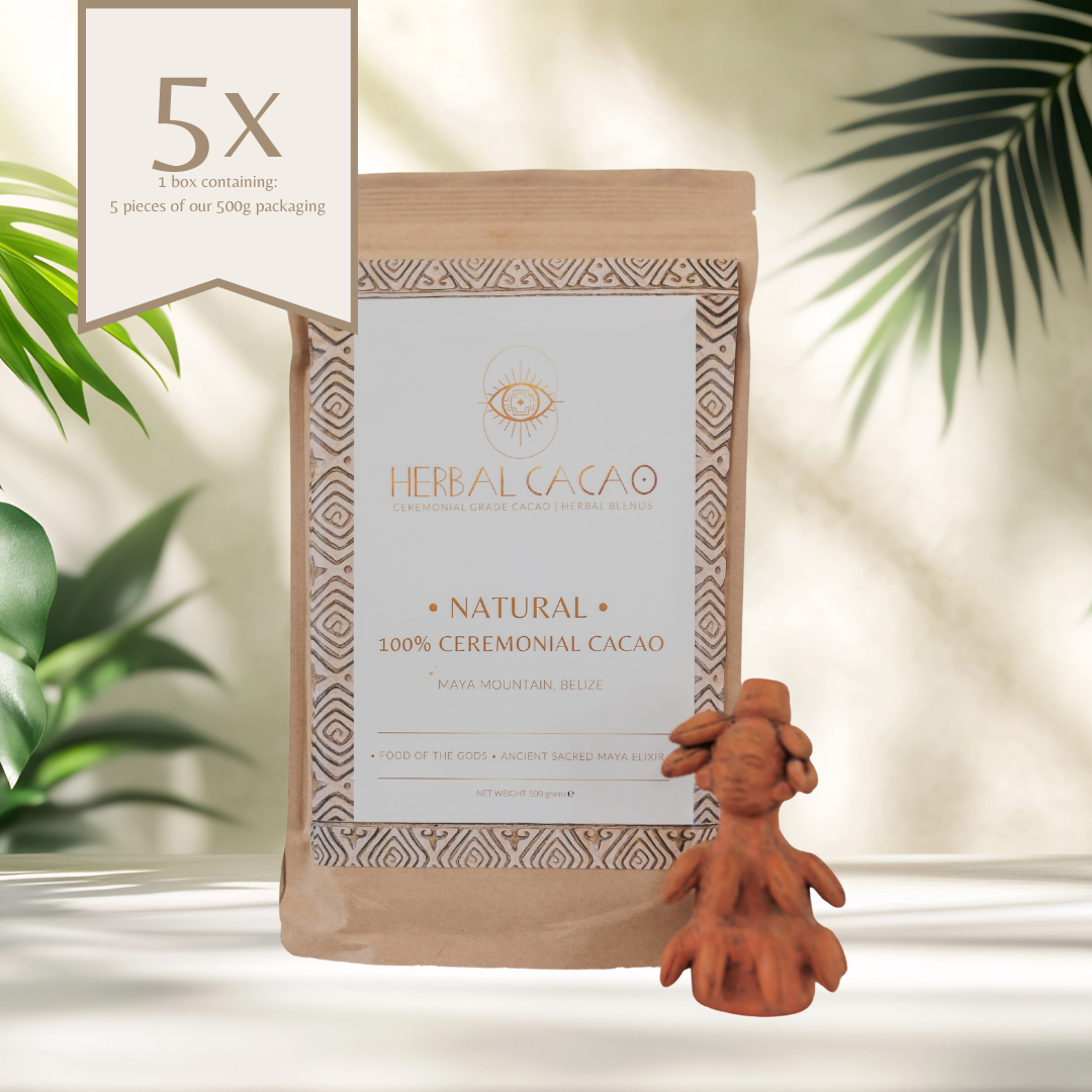 100% Ceremonial Cacao - Natural | 500gram (5 pieces)