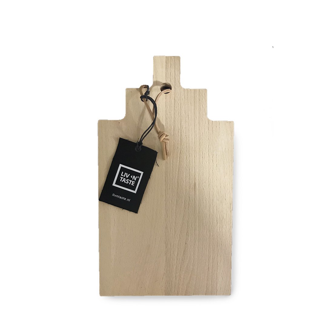 Beech plank 35x20 cm, HOUSE (B)