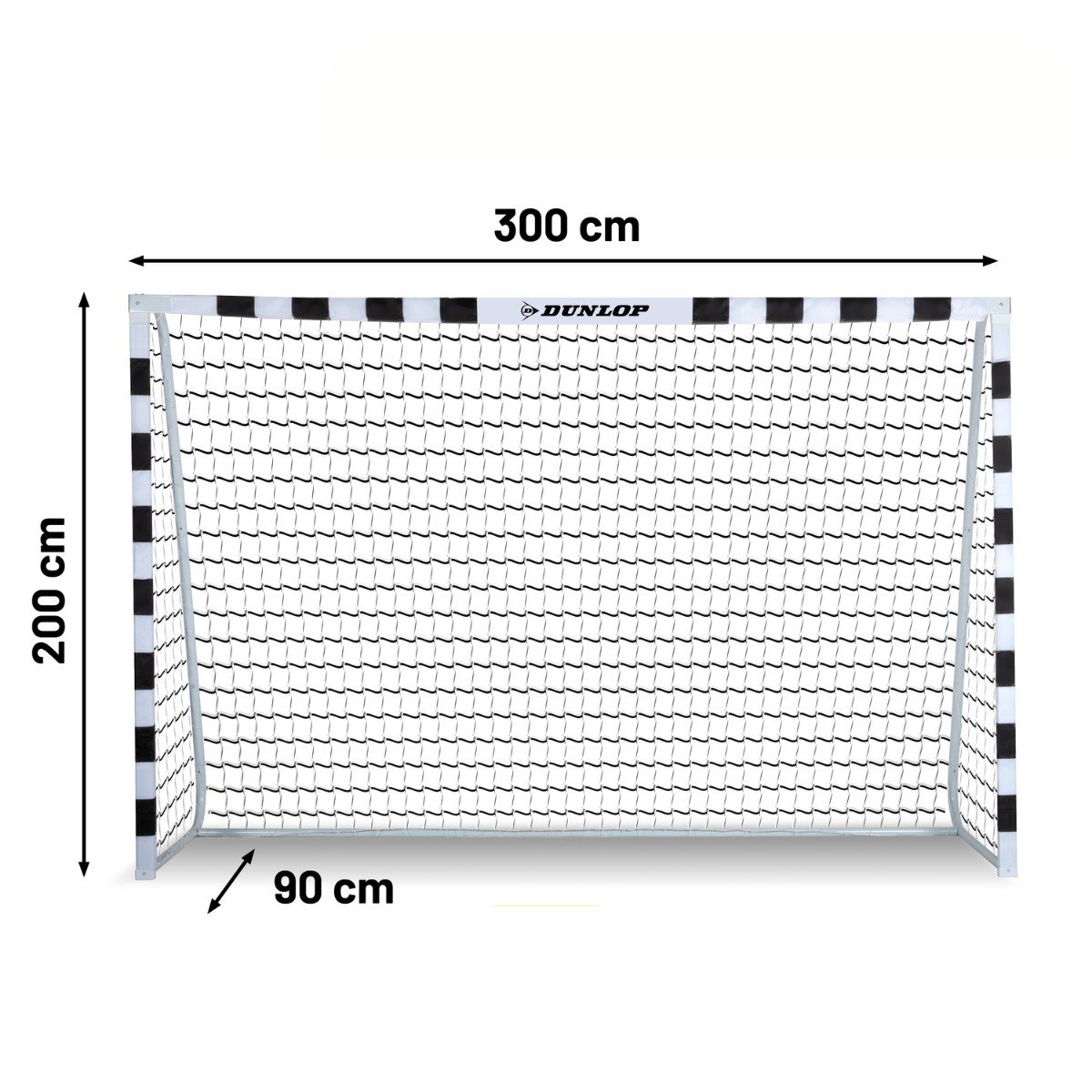 Football Goal White