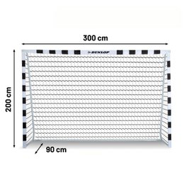 Football Goal White