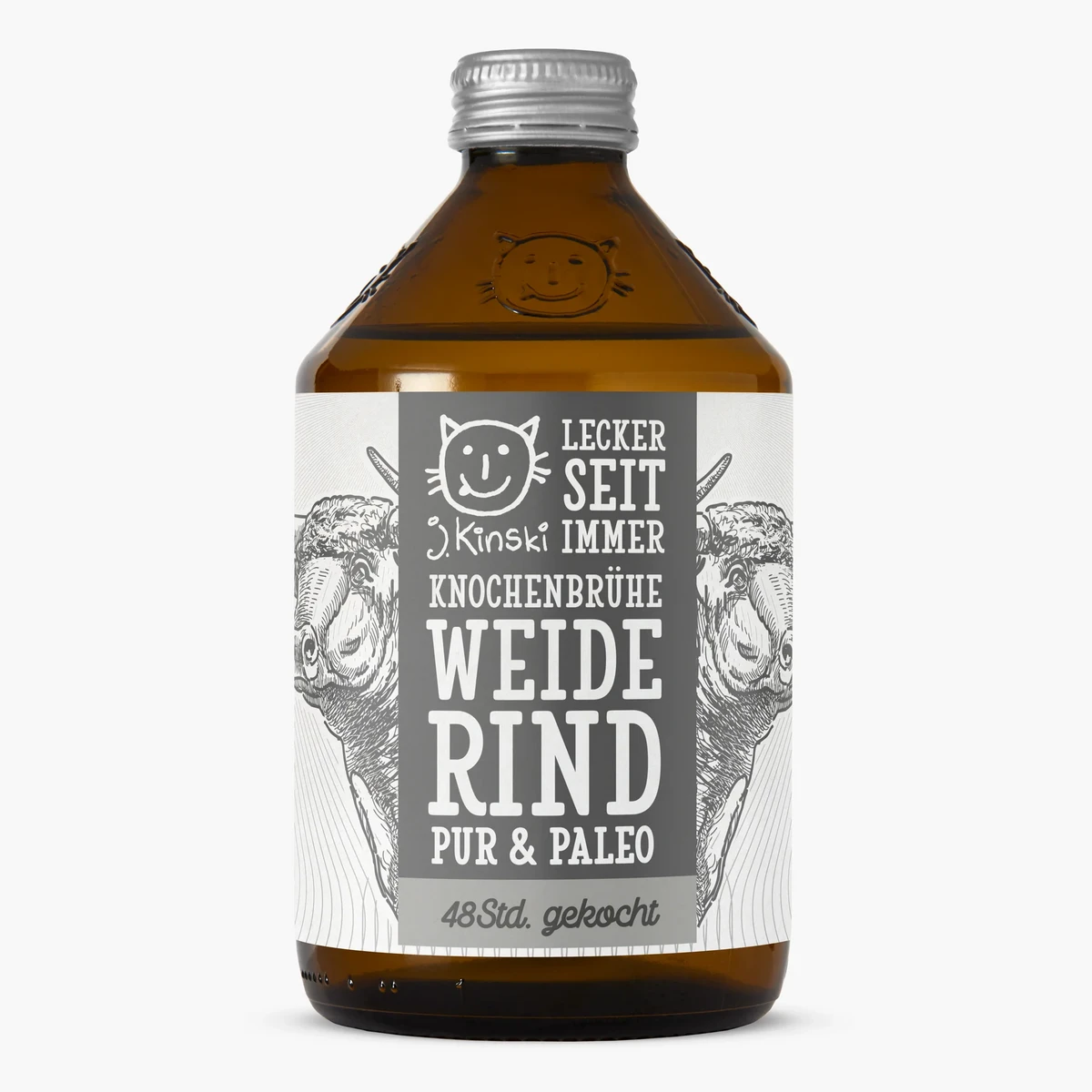 Biologische Weiderind "puur & paleo" bottenbouillon 525ml