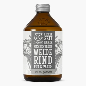 Organic pasture beef "pur & paleo" bone broth 525ml