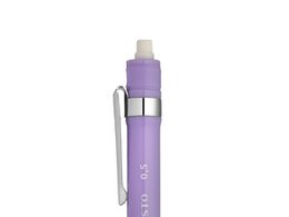 Mechanical pencil Aristo Soft Lavender 0.5 rubber grip, metal clip