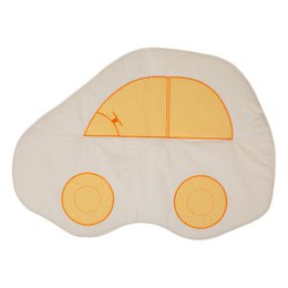 Children's car mat "Honey checkered"