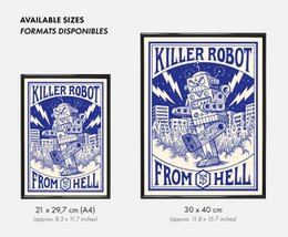 "Killer Robot" tryk