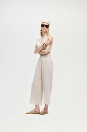 IKIKIZ Hose aus natürlichem TENCEL™-Leinen