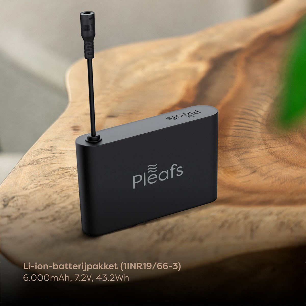 Pleafs® Batterij 7.2v 6.000mAh 43.2Wh