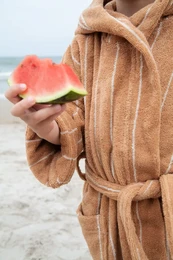 Neunest 100% Cotton Kids Bathrobe - Terra