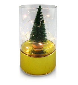 SANTA LILA Decorative dome with LED 9x9xh15cm