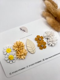 Set of non-slip hair clips Lauren