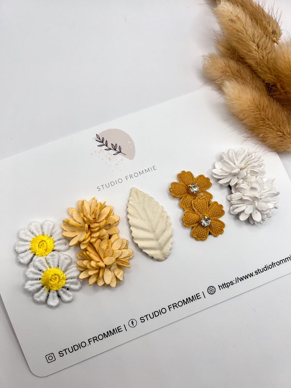 Set of non-slip hair clips Lauren