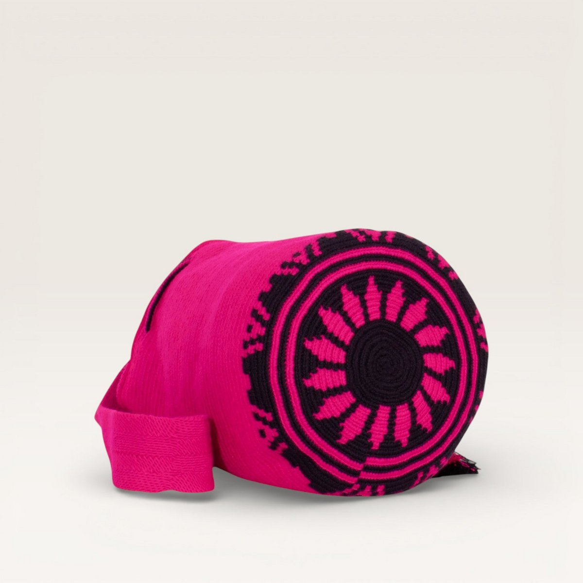 Borsa a tracolla solida L | Magenta