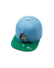 koaa – The Little Mole „Spring” – Snapback niebiesko-zielony