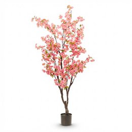 Kunstig plante - Prunus - Kirsebærblomst - Pink - 175cm