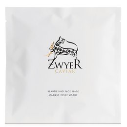 Beautifying face mask with caviar extract, 5 pack.