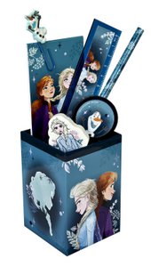 Undercover - Frozen Pennenbak met Inhoud 7-Delig - Multicolor
