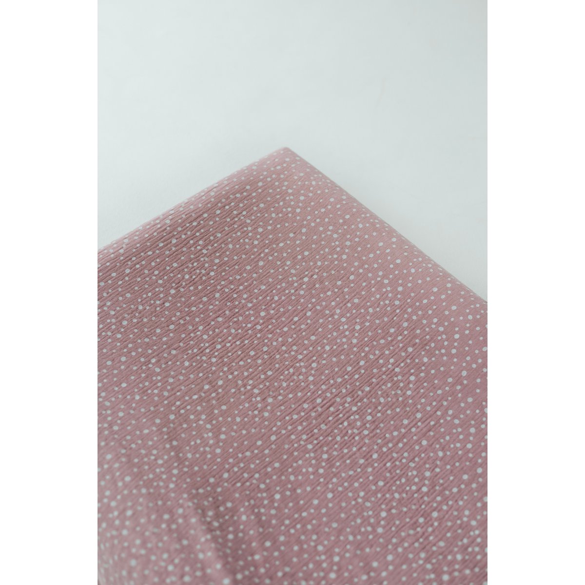 Tisu luierveranderende kussendeksel, blush stip