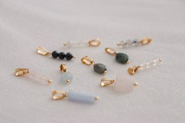 Edelsteen Ketting Hangers - Goud