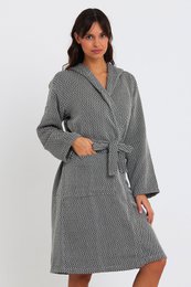 Crystal Bathrobe -Black