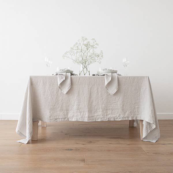 Tovaglia in lino Silver Stone Washed