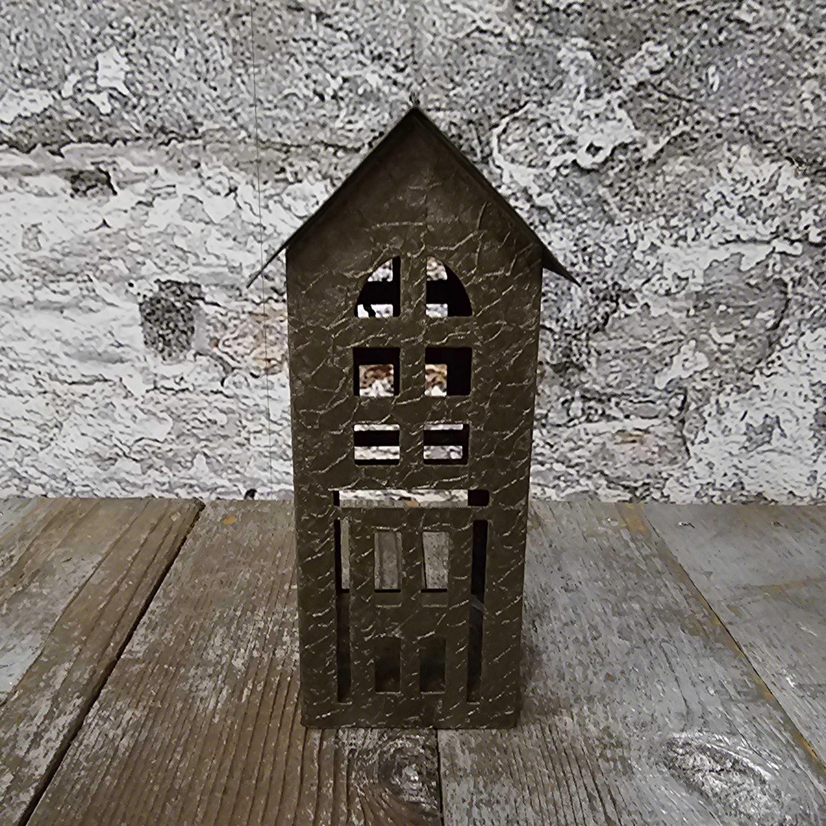 Almu waxine huis 7X7X16cm (44120)