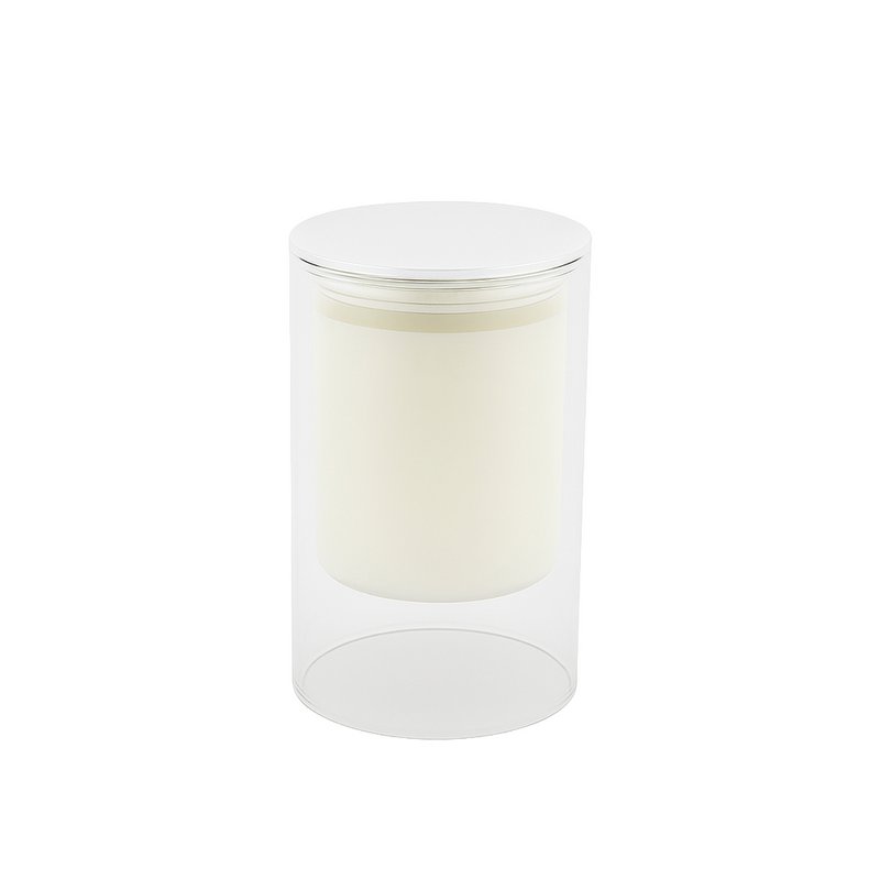 White Candle Musc Parfume 7x11.3cm