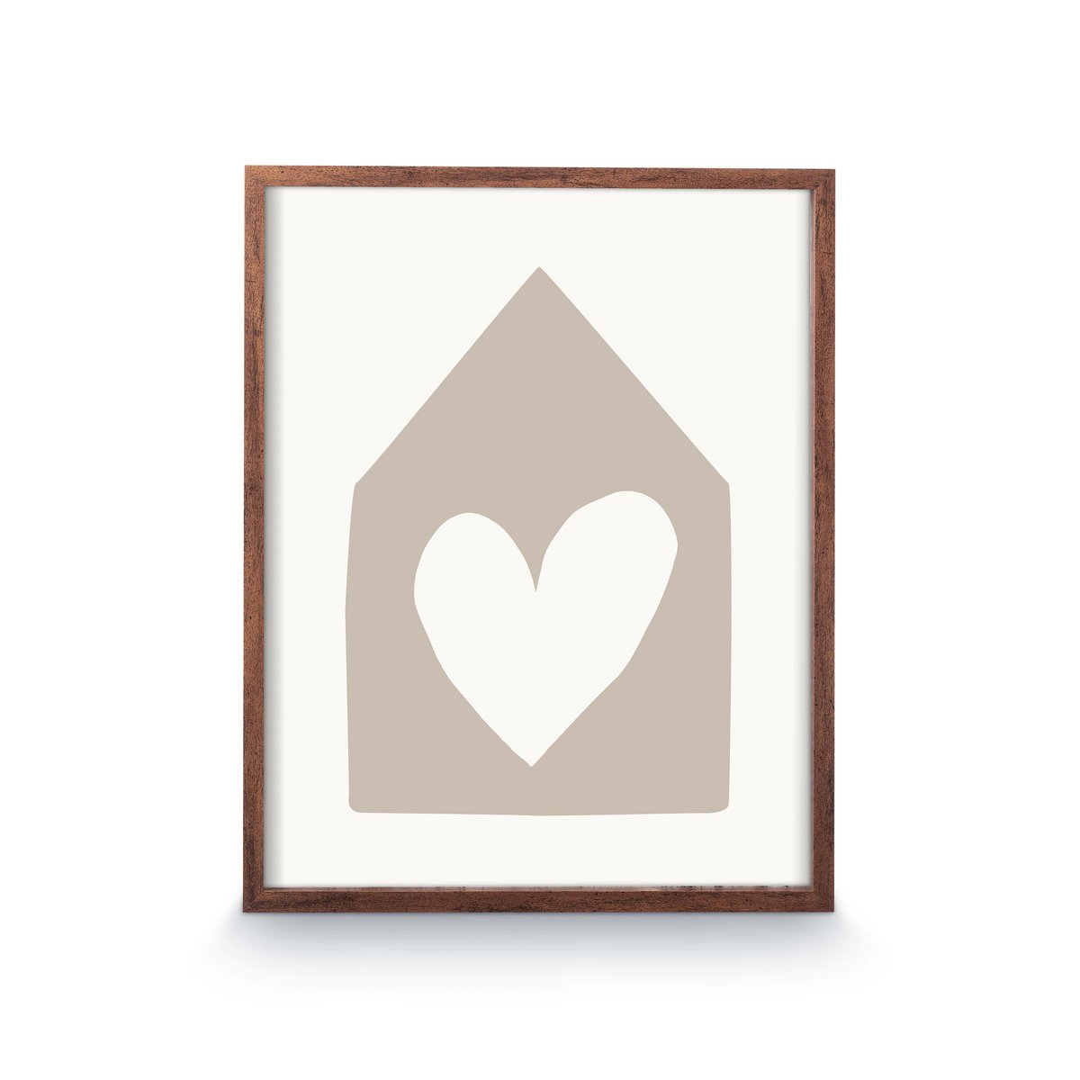 Photo Frame Wood Brown 41x51x2.5cm