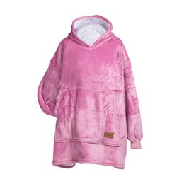 Vitapur - Hættetrøje tæppe + sokker - Pink
