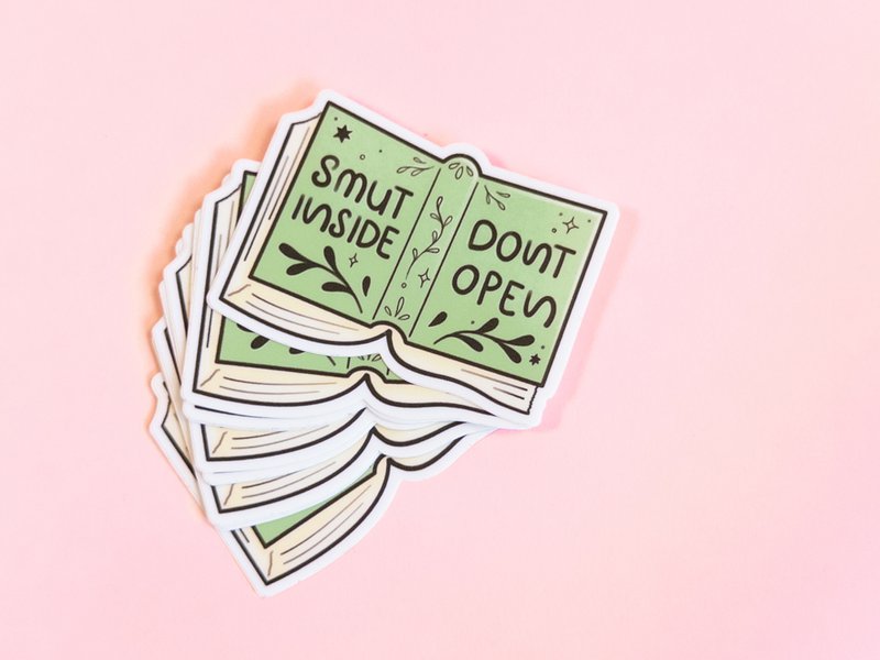 Smut Inside Don't Open Sticker