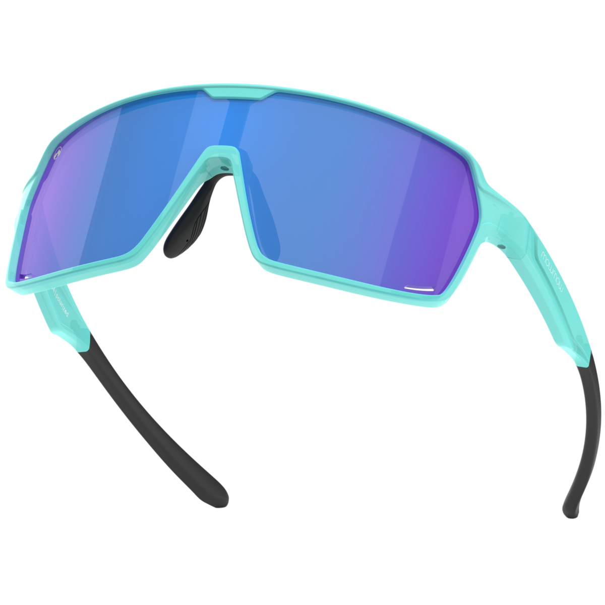 Titan - Cornice opaca trans orchidea | lente revo azzurra