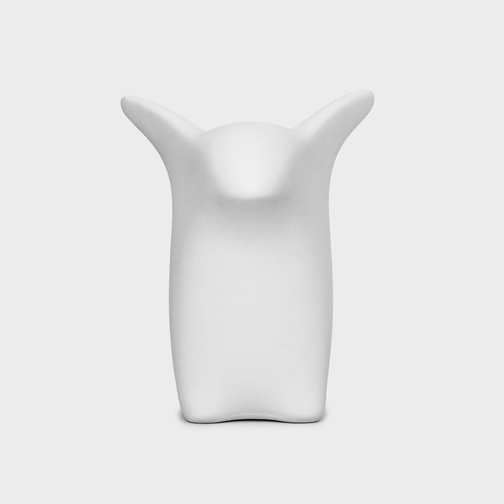 Ciekawy pingwin | Porcelanowa figurka arcticweiß