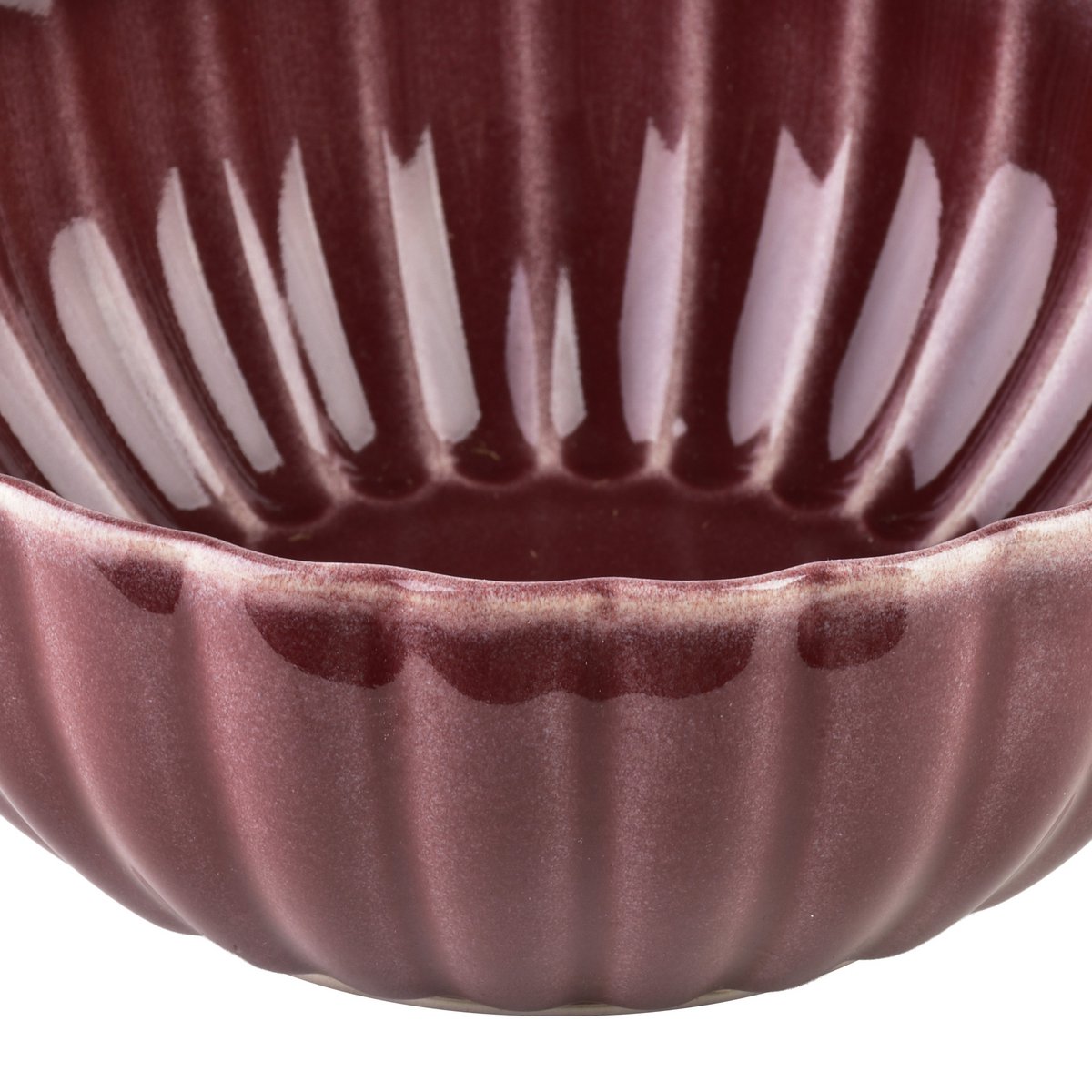 EVIE BOURGONDIË Schaal 650ml 16,7x16,7x6,7cm