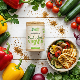 Habibi Veggie Gewürzmischung – Für Gemüse – 60g – Natürliche Gewürze