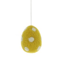 Œuf de Pâques pendentif, feutre