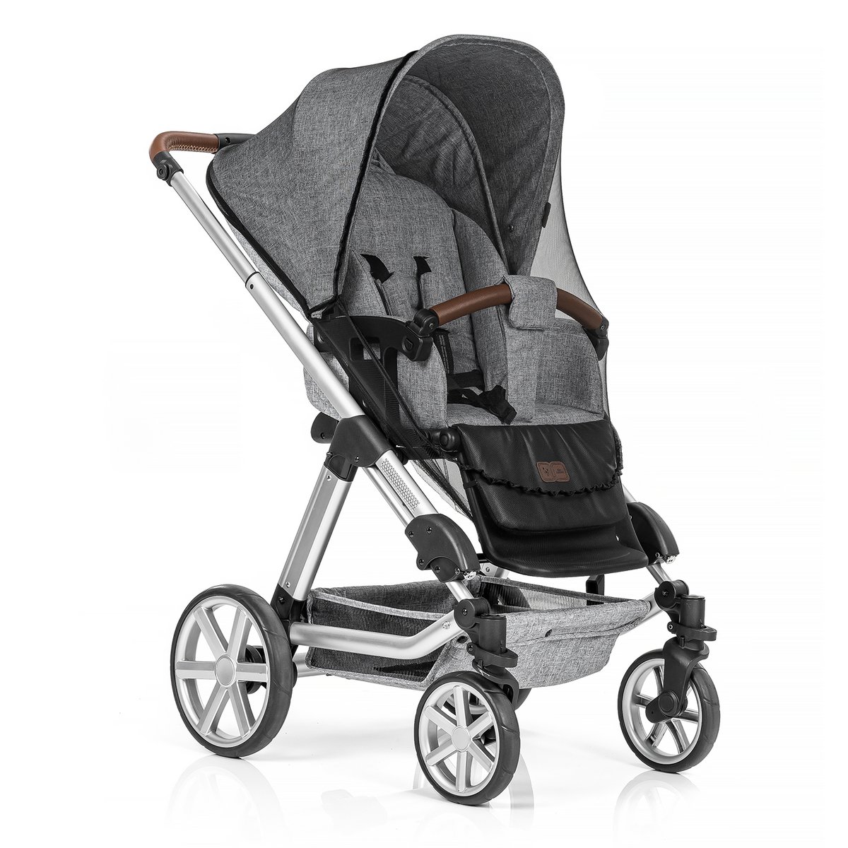 Mosquitera BiteSafe para cochecito, negra
