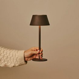 Milou Mokka Bruin Tafellamp zonder kabel