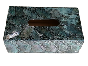 Tissue box Abalone