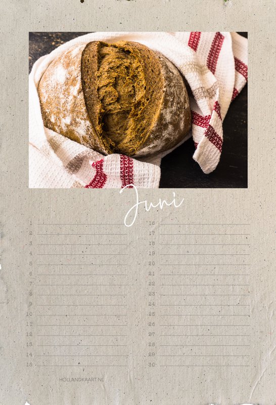 Birthday calendar