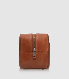 Borsa da toilette ATLAS Cognac